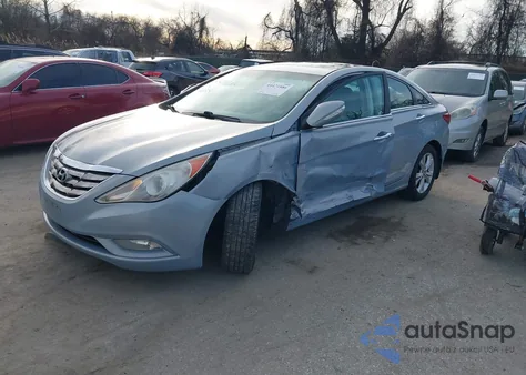 2013 Hyundai Sonata Limited z USA, uszkodzony, nr VIN 5NPEC4AC5DH585311